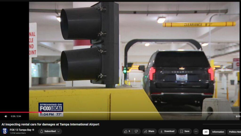 AI inspections of Rental Car returns